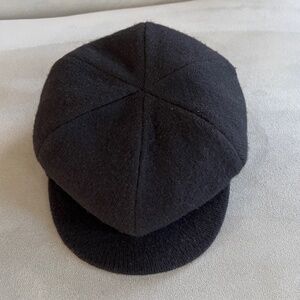 Polo Ralph Lauren Men Black Wool Flat Cap